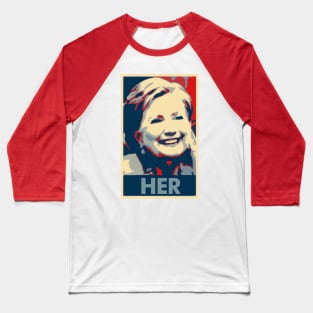 Hillary Rodham Clinton Political Parody Baseball T-Shirt